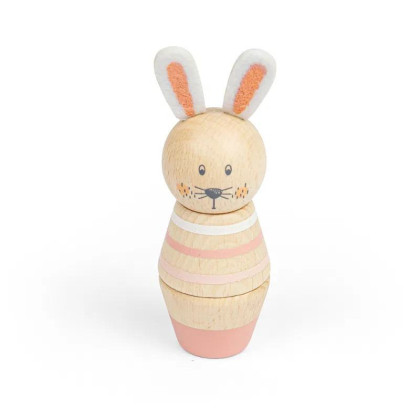 Drevené skrutkovacie zvieratko Králik Bigjigs Toys