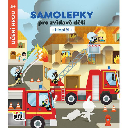 Samolepky pre zvedavé deti Hasiči