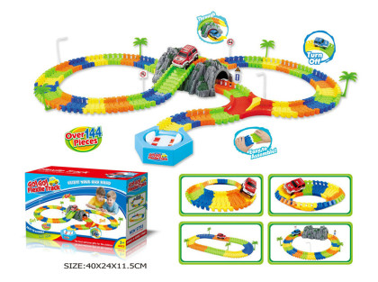 Variabilná koľaj s tunelom 144 kusov