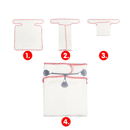 Plienka PreFlat Organic Newborn Xkko