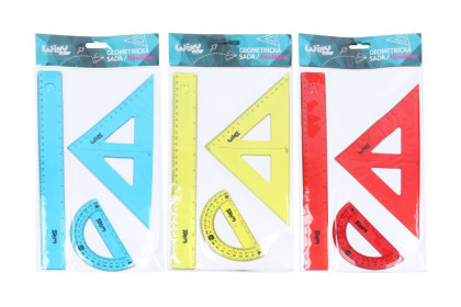 Geometrická sada farebná Flexi