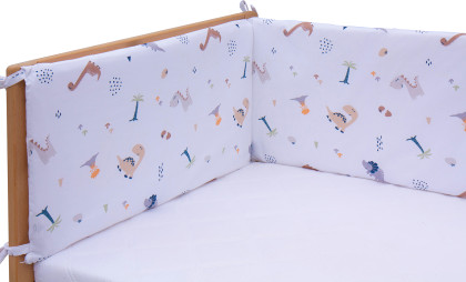 Mantinel do postieľky 4dielny Tura 180 x 30 cm Scarlett