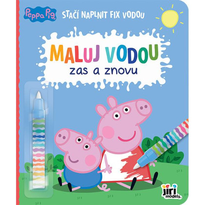 Maľuj vodou zas a znovu Prasiatko Peppa