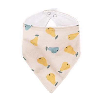 Podbradník bandana Luke 2 ks 3 m+ Beige Petite & Mars