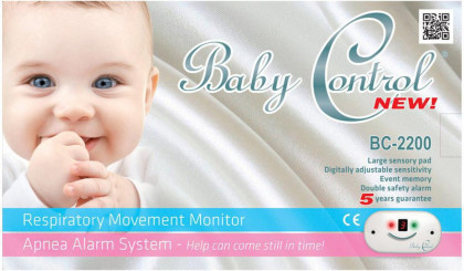 Baby Control monitor dychu 2200 s jednou podložkou