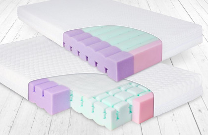 Matrac Aero 120 x 60 x 10 cm Babymatex