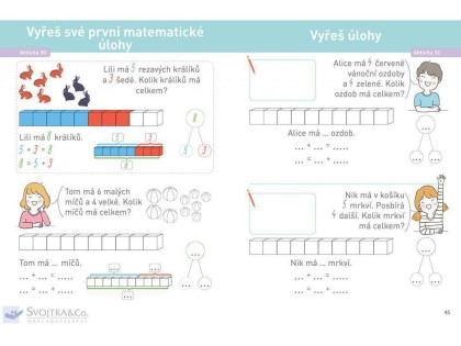 Zvládame matematiku s Montessori a singapurskou metódou pre vek 6-7 Delphine Urvoy