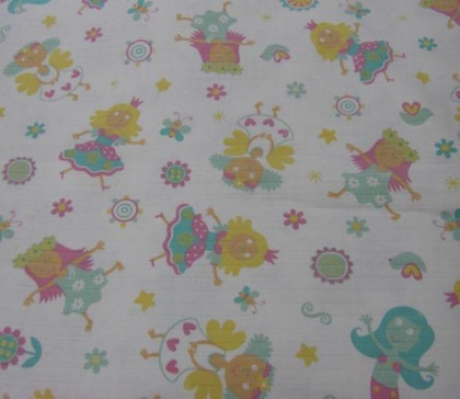 Bavlnené detské plienky KIKKO LUX 80x80 - 3ks s potlačou