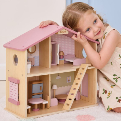 Drevený domček pre bábiky Viga