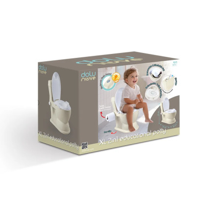 Detská toaleta XL béžová Dolu