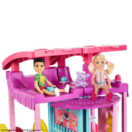 Chelsea dom so šmykľavkou Barbie