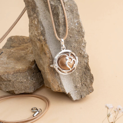 Tehotenská rolnička - Harmony hnedá