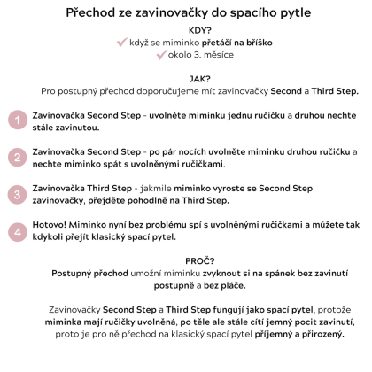 Mušelínová zavinovačka Love béžová so srdiečkami Sleepee
