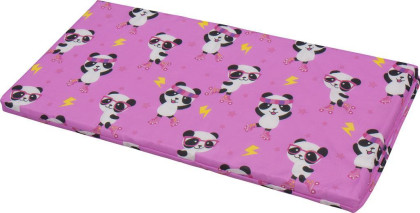 Matrac do postieľky Scarlett Panda 120 x 60 x 5,2 cm - ružová