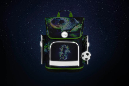 Set 3 Ergo Futbal Hráč: aktovka, peračník, sáčok Baagl
