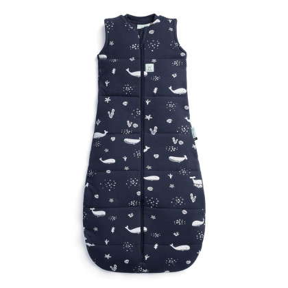 Vak na spanie organická bavlna Jersey Whale 2,5 tog ErgoPouch