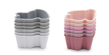 Silikónové formy na muffiny 6 ks Melii