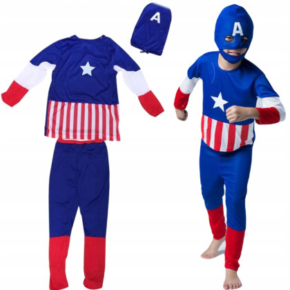 Detský kostým Kapitán Amerika