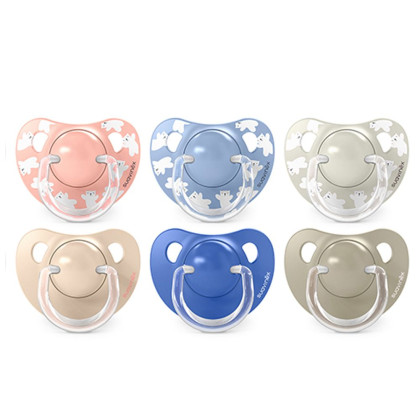 Cumlík anatomický silikón Wild & Free 6-18 m 2 ks Suavinex