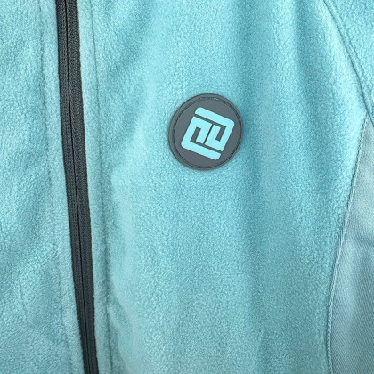 Detská športová outdoorová mikina Turquoise Pidilidi