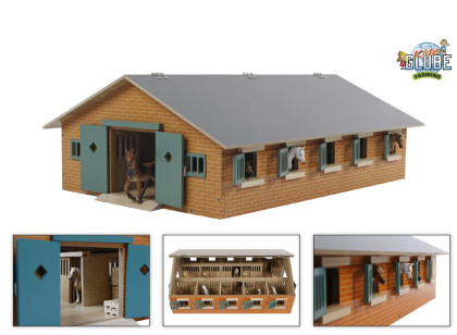 Drevené konské stajne 1:32