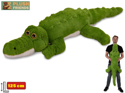 Krokodíl plyšový 125 cm ležiaci 0 m+ Plush Friends