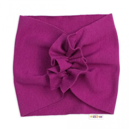 Luxusná bavlnená sada 3D Nature purpurová