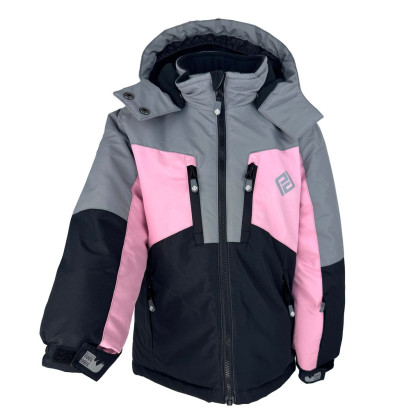 Dievčenská bunda lyžiarska zimná Pidilidi PD1163-04
