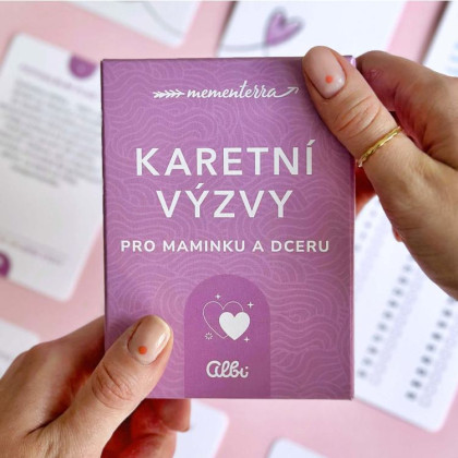 Kartové výzvy Albi - Pre mamičku a dcéru