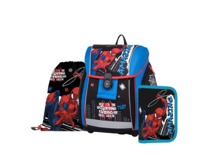 Školská súprava 3 ks Premium Light Spiderman