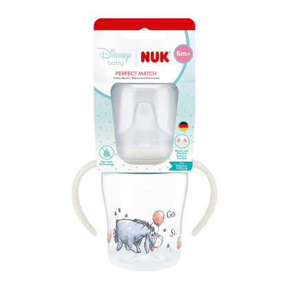 Fľaštička na učenie Perfect Match Disney Medvedík Pú 150 ml Nuk