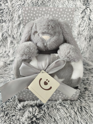 Plyšová hračka s dekou 75x100 cm