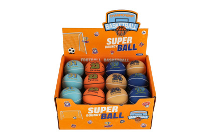 Loptička extrémne skákacia basketbalová pena 6 cm
