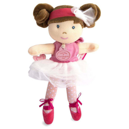 Doudou Jolijou Bábika mini baletka "Les Tutus" 23 cm