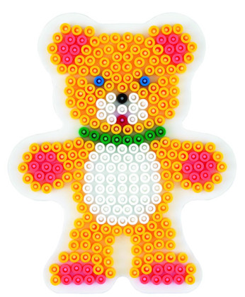 Podložka na zažehľovacie korálky Hama Macko MIDI