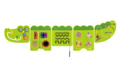 Drevená nástenná hra Krokodíl Junior