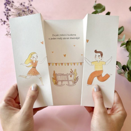 Oznámenie - Čakáme bábätko