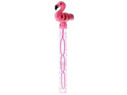 Bublifuk plameniak 36 cm s píšťalkou