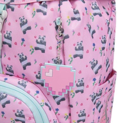 SET 3 Airy Minecraft Panda: batoh, peračník, sáčok Baagl