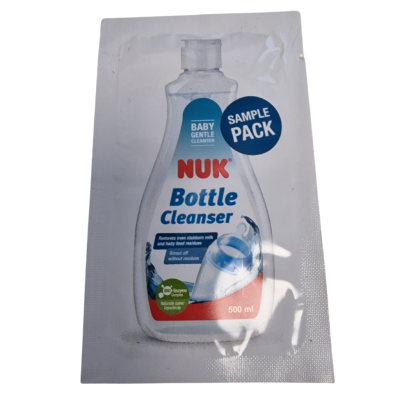Umývací prostriedok na fľaše a cumlíky Nuk - VZOREK