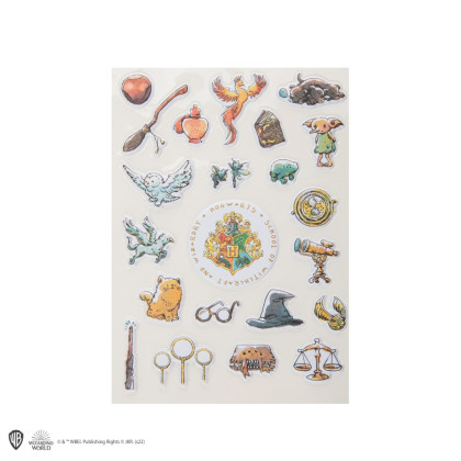 Harry Potter 3D samolepky Rokfort