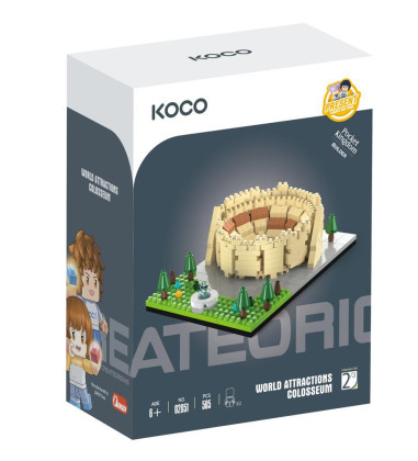 Stavebnica mini Koloseum 505 ks Koco