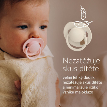 Cumlík silikónový dynamický Prime Tutti Frutti 0 - 6 m 2 ks Lovi Lagoon/Mint Cream