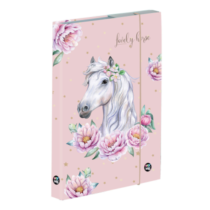 Box na zošity A5 Jumbo kôň romantic