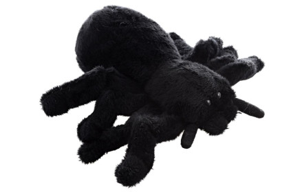 Plyšový pavúk čierny 14 cm Eco-friendly