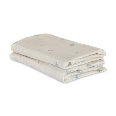 Mušelínové plienky z bambusu 60x60 cm Josefine 2 ks Nuuroo