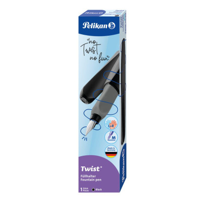 Bombičkové pero Twist čierne Pelikan