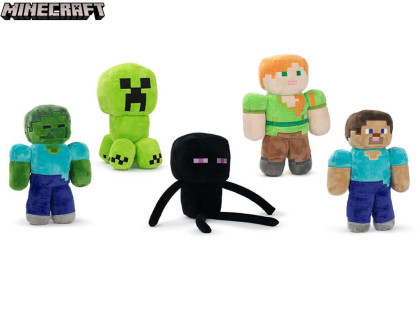 Minecraft plyšový 30 cm 5 druhov