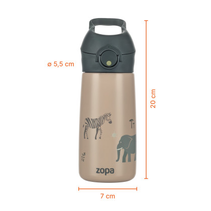 Termoska na pitie s náustkom 400 ml Zopa