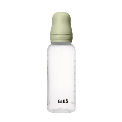 Antikoliková fľaša s kaučukovým cumlíkom 270 ml Bibs